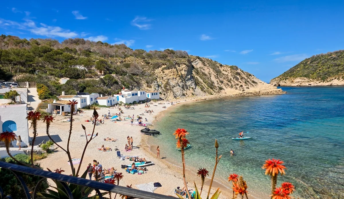Coastline around Jávea on the Costa Blanca