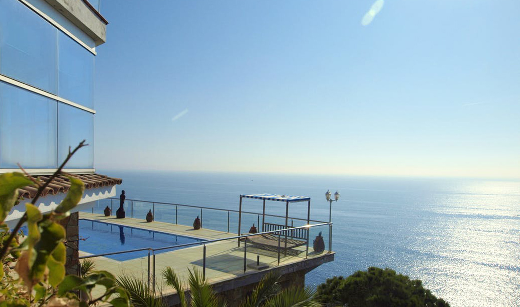 Villa by the sea on the Costa Brava, in Spain