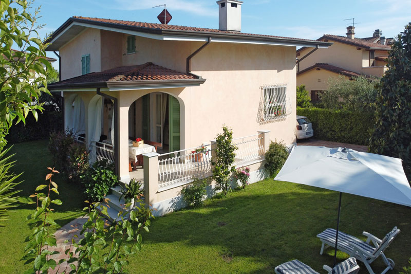 Villa by the sea in Tuscany by the sea, in Italy