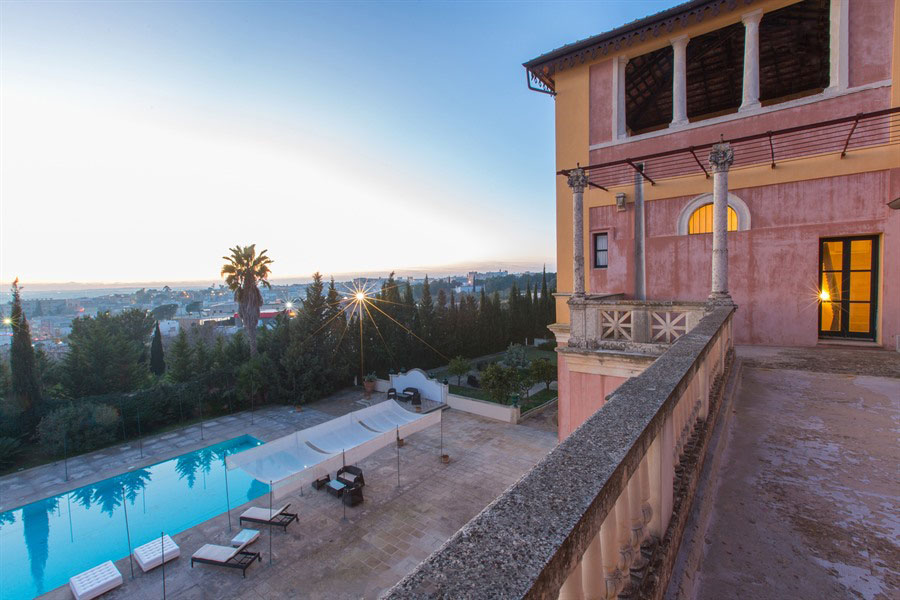 Villa by the sea in Apulia, in Italy