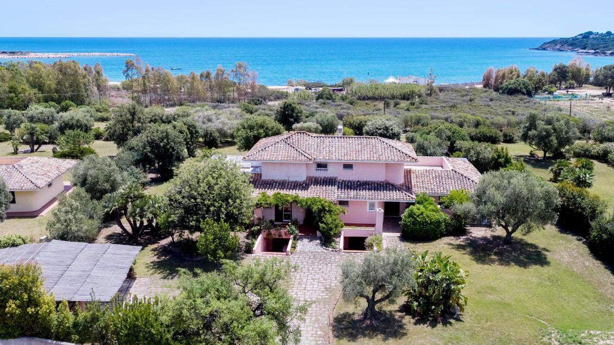 Villa by the sea in Sardinia, in Italy