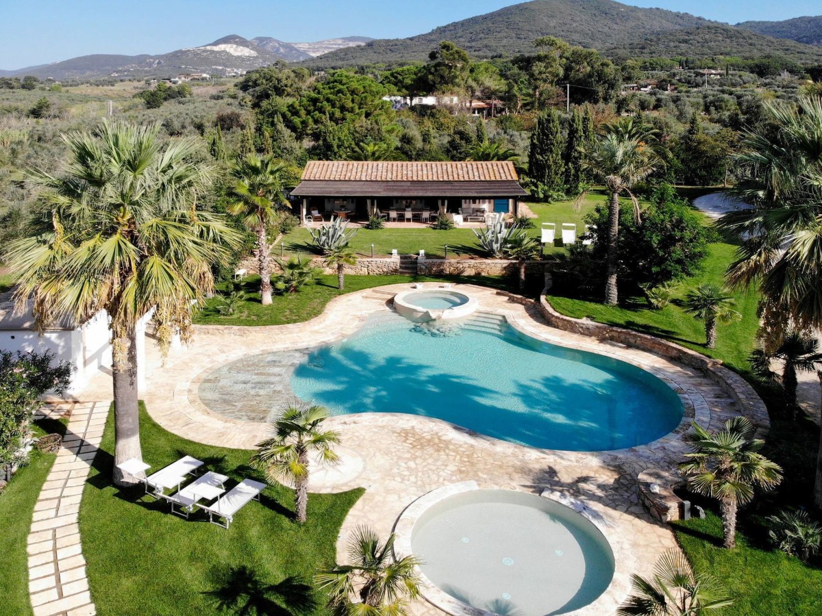 Villa by the sea in Tuscany by the sea, in Italy