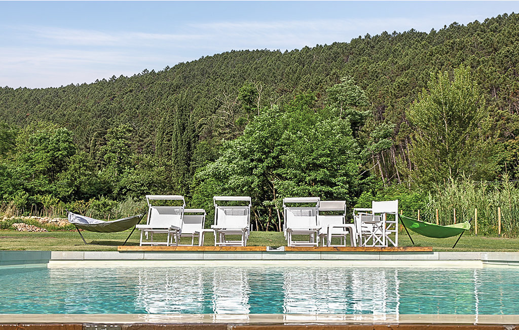 Villa on the hills in Tuscany, in Italy