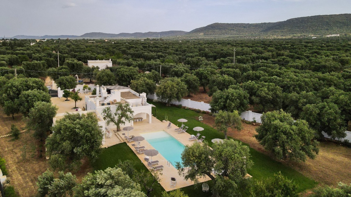 Villa by the sea in Apulia, in Italy