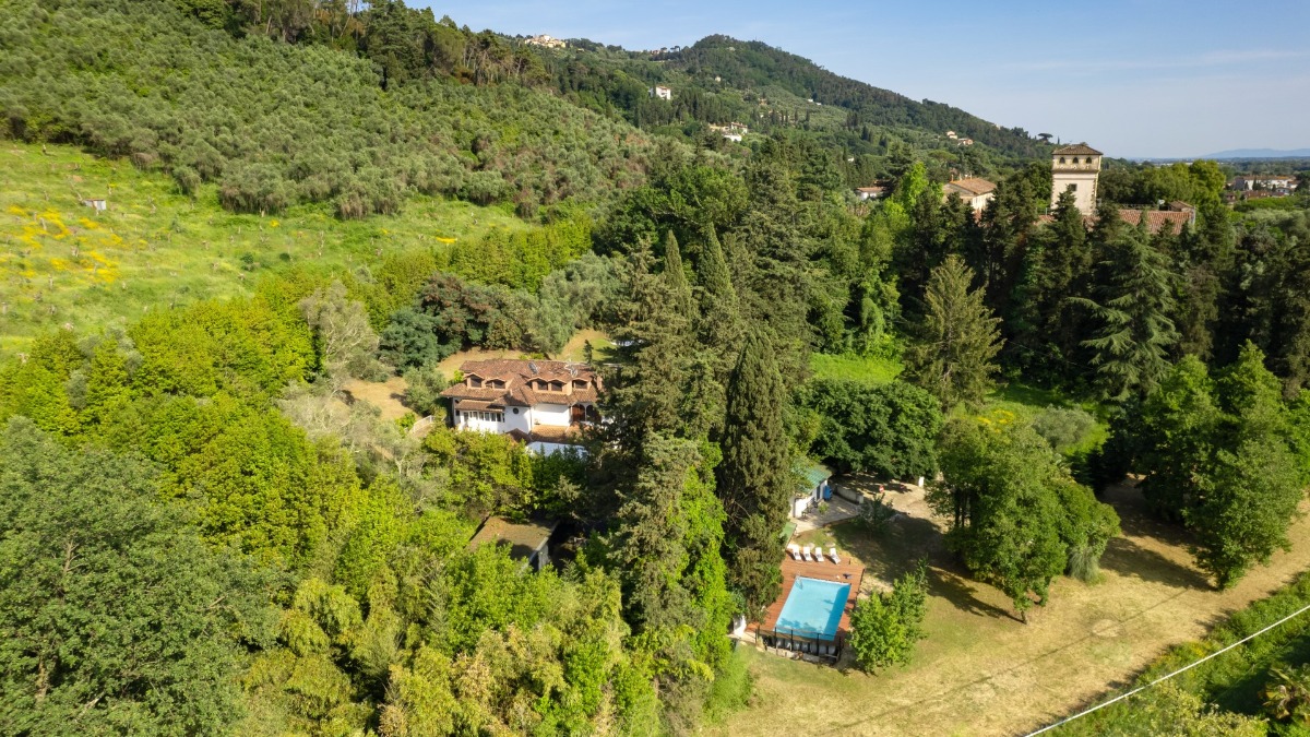 Villa by the sea in Tuscany by the sea, in Italy