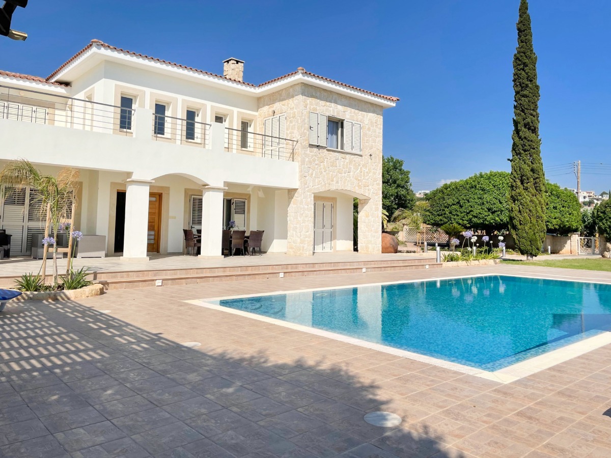 Villa by the sea in Paphos, in Cyprus