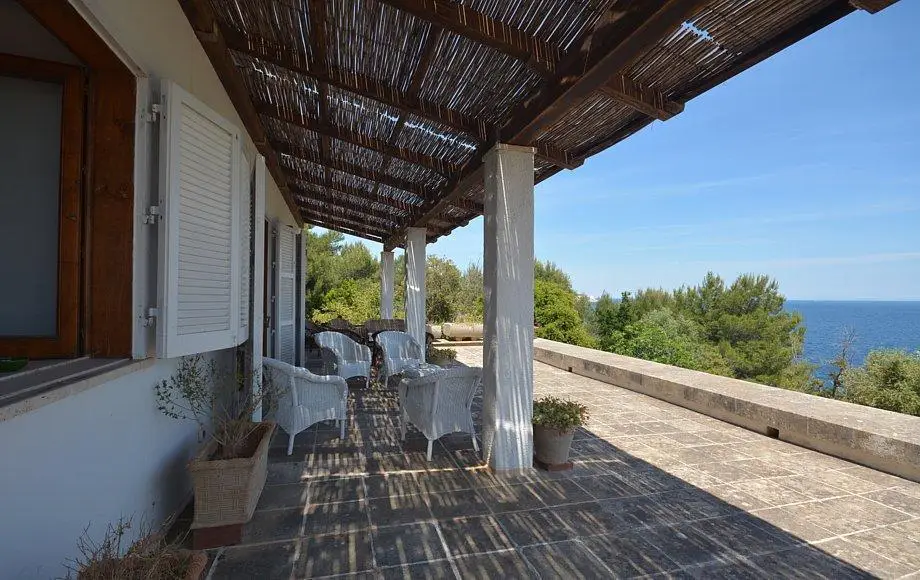 Villa by the sea in Apulia, in Italy