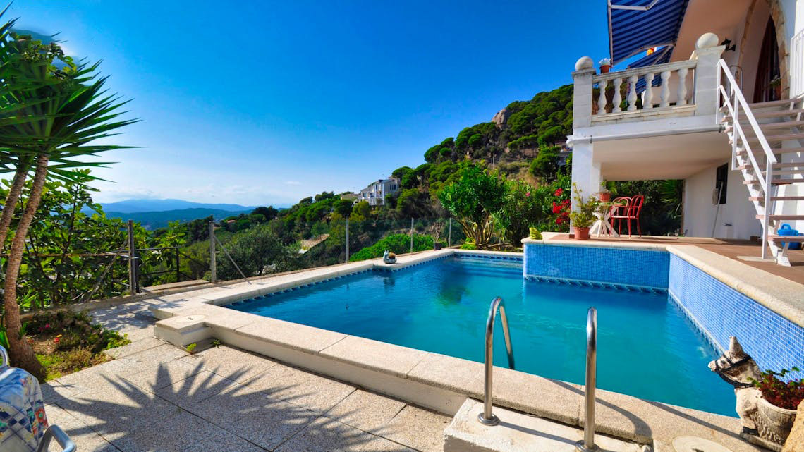 Villa by the sea on the Costa Brava, in Spain