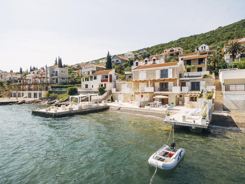 Villa by the sea in Tivat, in Montenegro