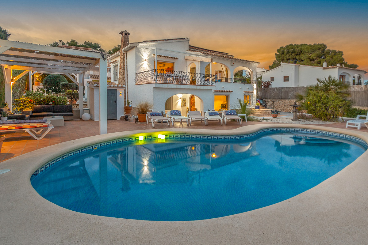 Villa by the sea on the Costa Blanca, in Spain