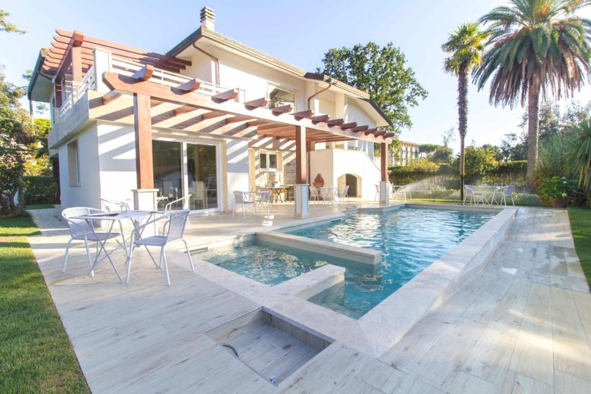 Villa by the sea in Tuscany by the sea, in Italy