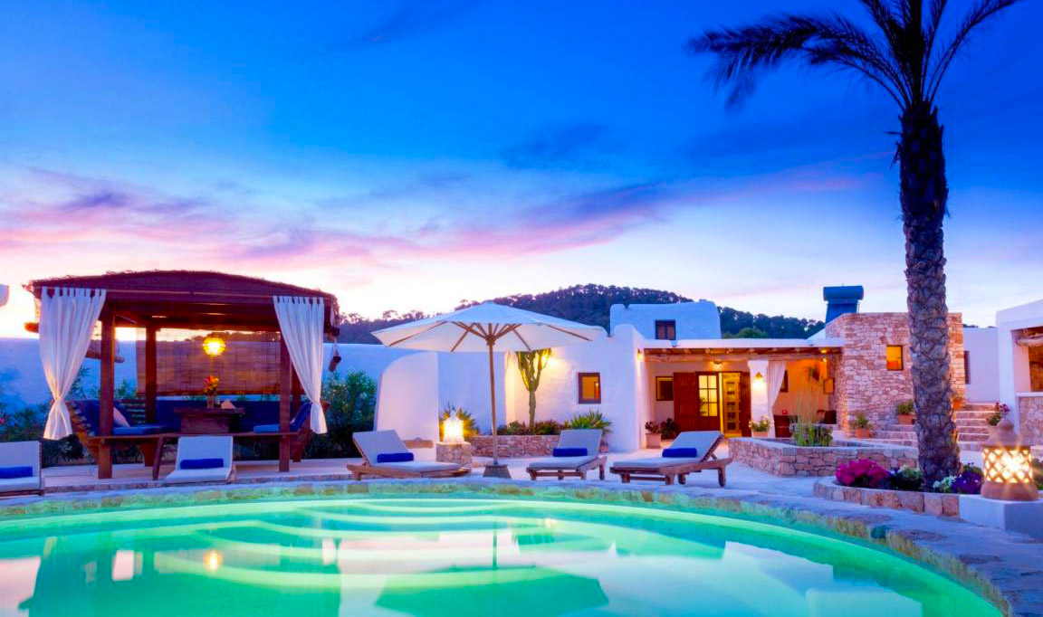 Villa by the sea in Ibiza, in Spain